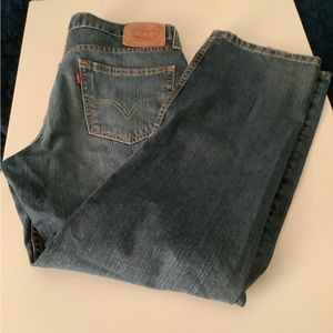 Levi's 559 Men's 34x30 Relaxed Straight 100% Cotton Denim Blue Jeans